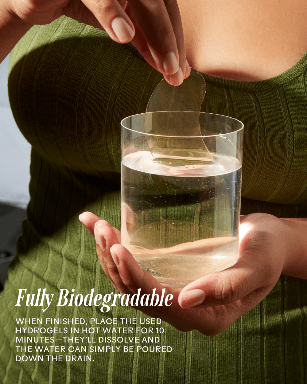 Brighter Days™ Red Algae + Avocado Biodegradable Eye Masks - Image 6