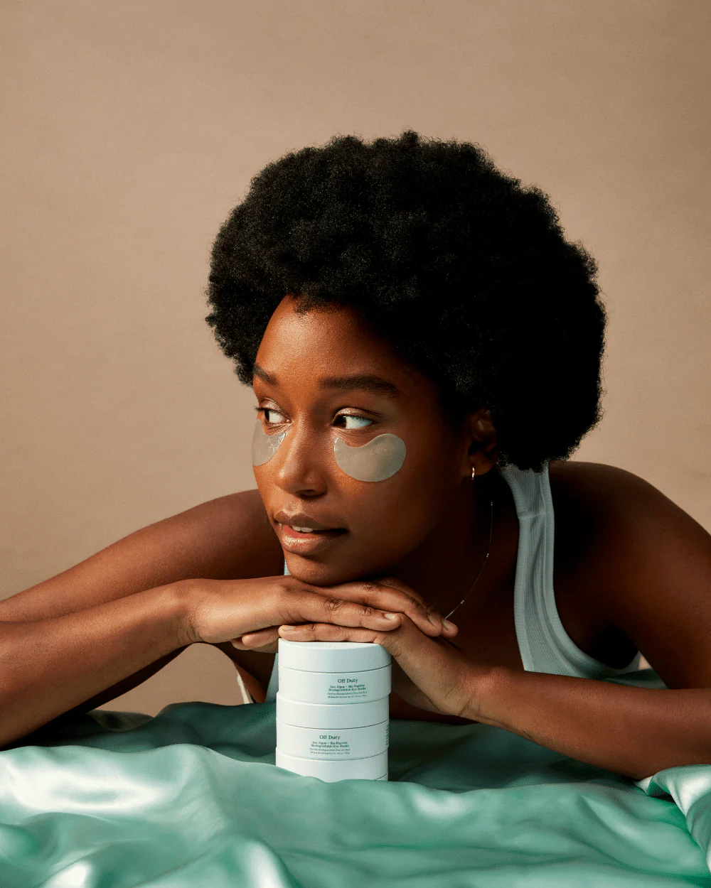 OffDuty™ Sea Algae + Bio-Peptide Smoothing Biodegradable Eye Masks - Image 4