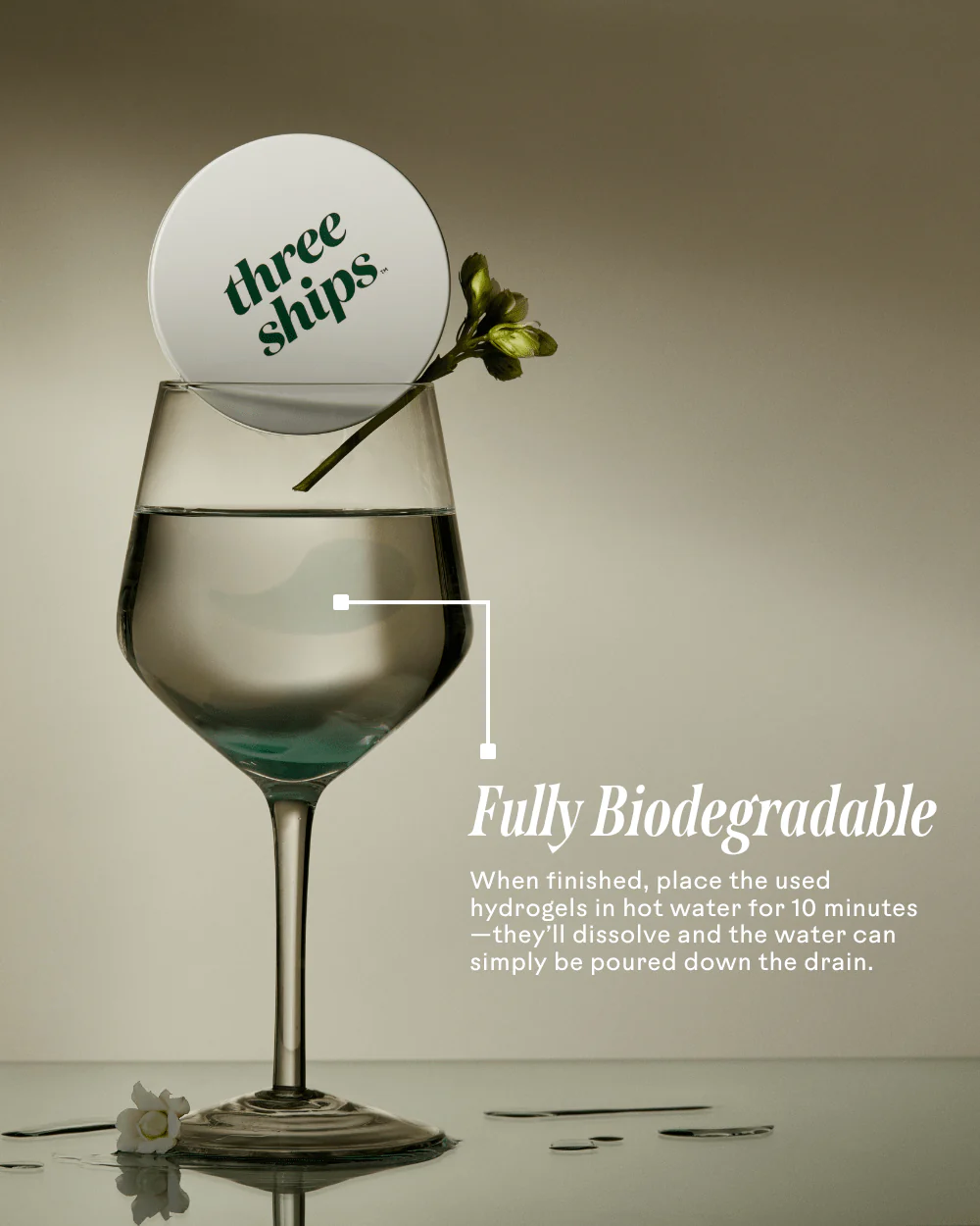 OffDuty™ Sea Algae + Bio-Peptide Smoothing Biodegradable Eye Masks - Image 5